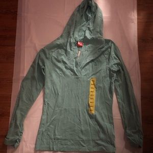 Hooded pullover sweatshirt